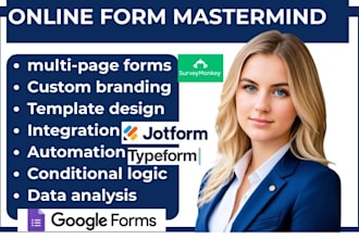 setup google forms jotform surveymonkey  typeform wufoo paperform zoho survey