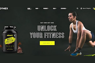 design weight loss shopify store dietitian website wellness, nutrition website