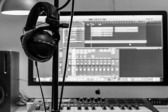 be your male vocalist and songwriter in rap classical electro disco track