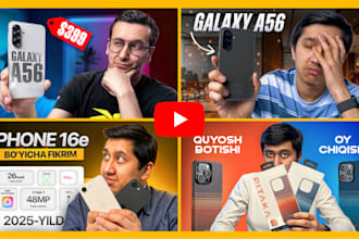 design a high quality tech youtube thumbnail