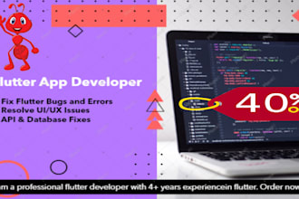 fix errors and bugs in your flutter app in just 24 hours