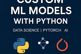 build machine learning models for your project using python