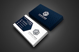 design a professional business card for your business in adobe illustrator