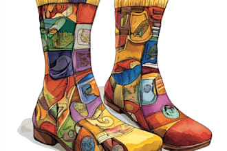 draw unique socks design for your brand