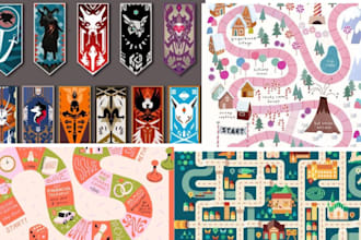design card game custom game art card box design board game tarot card game