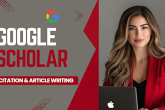 increase google scholar citation, do research, summary, write or publish article