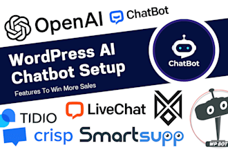 build wordpress chatbot wpbot tidio livechat mxchat smartsupp livechat crisp