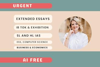 assist you with hl and sl ias, ee and ib tok exhibition