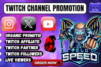 organically promote and bring the live viewers, followers and chatters