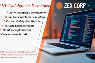 build codeigniter website, fix and enhance your website