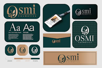 provide a premium branding kit with logo,colors, and typography