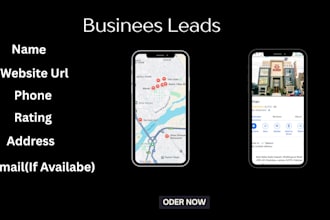 extract targeted business leads from google maps scraper