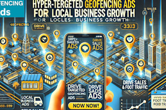 run hyper targeted geofencing ads to boost local business and sales