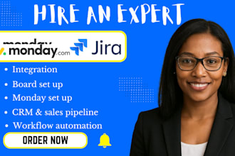 setup monday expert notion jira monday com automation make integration mondaycrm