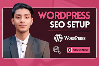 optimize wordpress website SEO, on page, yoast, rank math
