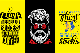 do stunning word cloud art and typography tshirt designs