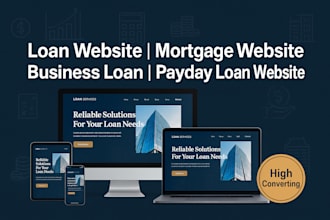 design loan website mortgage business loan payday loan insurance finance website