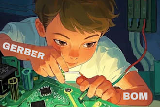 quick fast pcb design schematic design in 24 hours for free