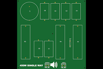 design schematic and pcb layout in kicad , easyeda , altium
