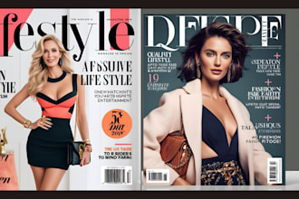 design quality lifestyle magazine for fashion and entertainment