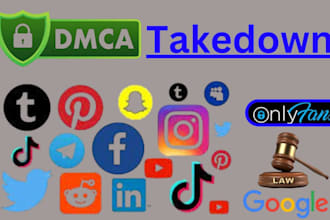takedown report to leaked,copyright,infringement,pirated, illegal under dmca