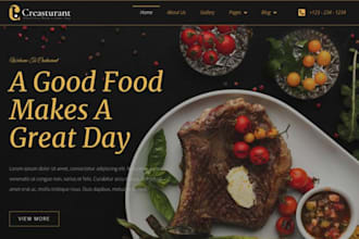 restaurant website food catering website online ordering system in wordpress
