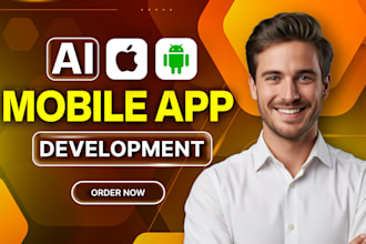 do ai mobile app development, android IOS app, saas app, ai software developer