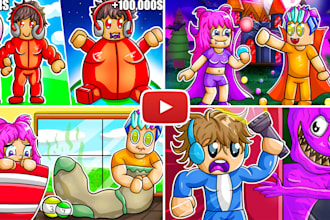 drawing cartoon roblox thumbnails