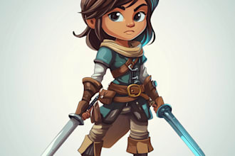create 2d game character sprite sheet for your indie game