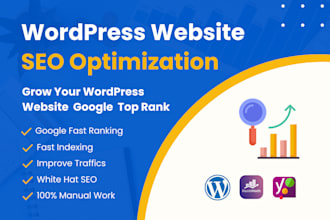optimize onpage and technical SEO for your wordpress website