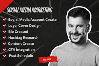 create, optimize and manage your social media account with quality content