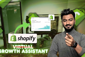 be your dedicated shopify virtual assistant and store manager