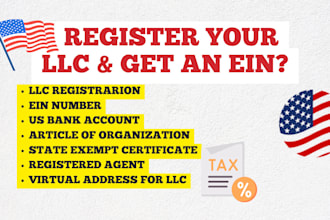 do wyoming usa llc registration business formation for non us resident usa bank