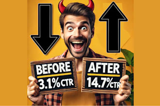 design professional eye catchy clickbait youtube thumbnail