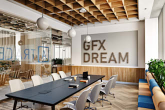 sketch 2d plan for 3d office interior, warehouse, shops, conference room, closet