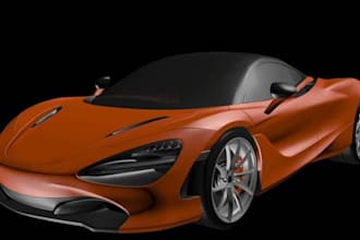 deliver 3d automotive car,product design,cgi render, hard surface model,car wrap