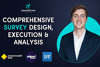 design, run, and analyze custom surveys for market research