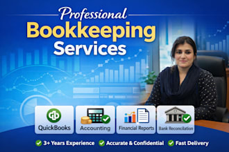 do quickbooks online bookkeeping and prepare accurate financial reports