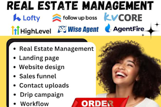 setup and manage lofty crm, kvcore follow up boss