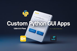 create custom python gui apps
