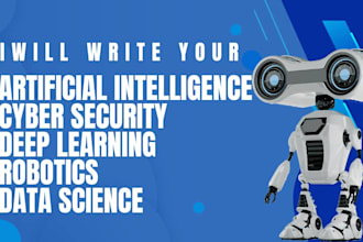 write artificial inteligence, cyber security and robotic ebooks
