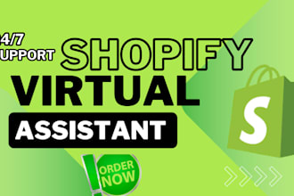 be your shopify virtual assistant,shopify website design, shopify manager