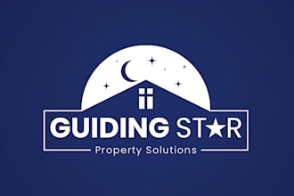 design real estate law firm financial accounting consulting construction logo