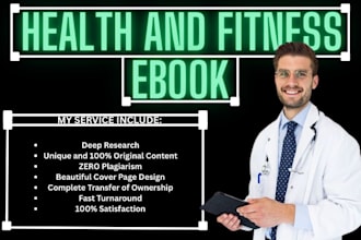 write health and fitness, diets and weight loss ebook