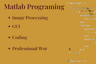 do matlab programming and simulink tasks gui projects