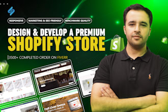 develop a premium shopify store