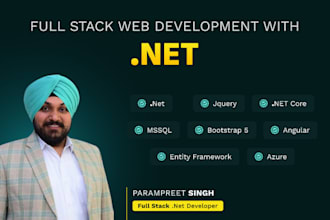 developed c sharp, dot net, mvc, angular, web API