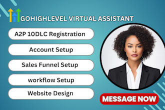 be your clone  gohighlevel virtual assistant and gohighlevel a2p 10dlc