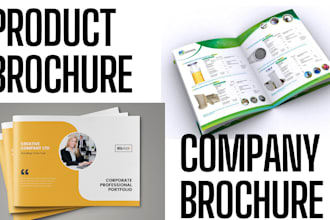 do product company brochure catalog magazine book layout flyer design