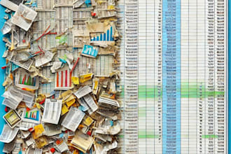 clean and format your data in excel, word or google sheets